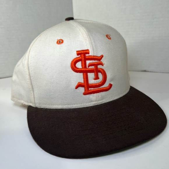 Vintage St Louis Browns Roman Fitted 7 1/4 Hat MLB Cooperstown Collection 90s - Picture 2 of 7